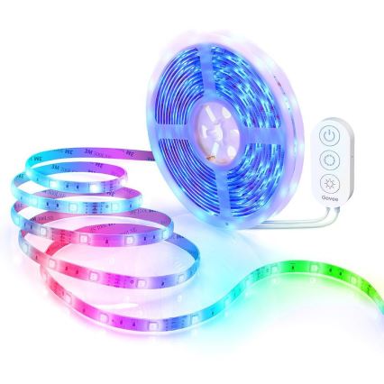 Govee - Wi-Fi RGB Smart LED strip 15m + remote control