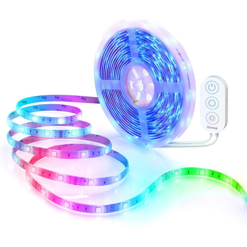 Govee - Wi-Fi RGB Smart LED strip 15m + remote control