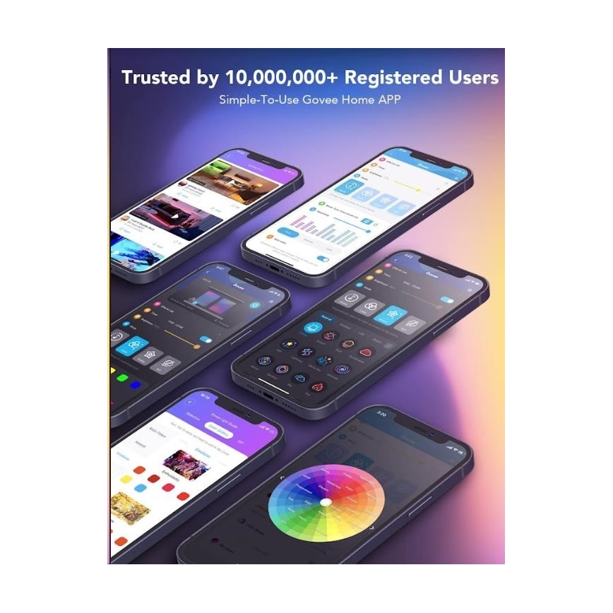 Govee - Wi-Fi RGBIC PRO Smart LED strip 10m