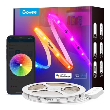 Govee - Wi-Fi RGBIC Smart PRO LED strip 10m - extra durable