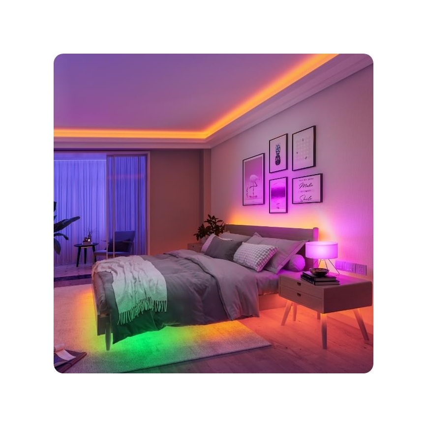 Govee - Wi-Fi RGBIC Smart PRO LED strip 10m - extra durable