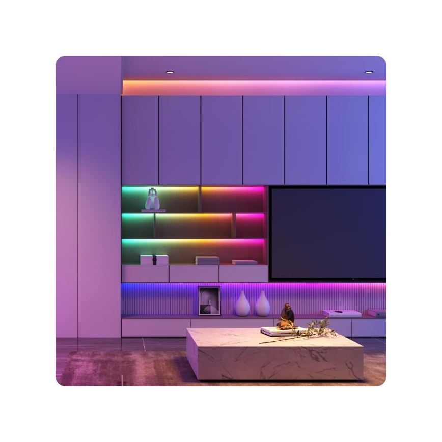 Govee - Wi-Fi RGBIC Smart PRO LED strip 10m - extra durable