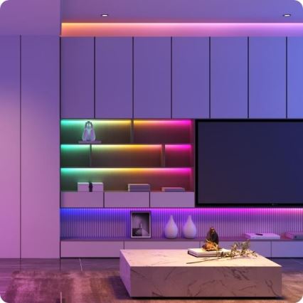 Govee - Wi-Fi RGBIC Smart PRO LED strip 5m - extra durable