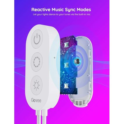 Govee - Wi-Fi RGBIC Smart PRO LED strip 5m - extra durable
