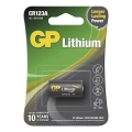 GP CR123A Lithium Battery 3V/1400 mAh