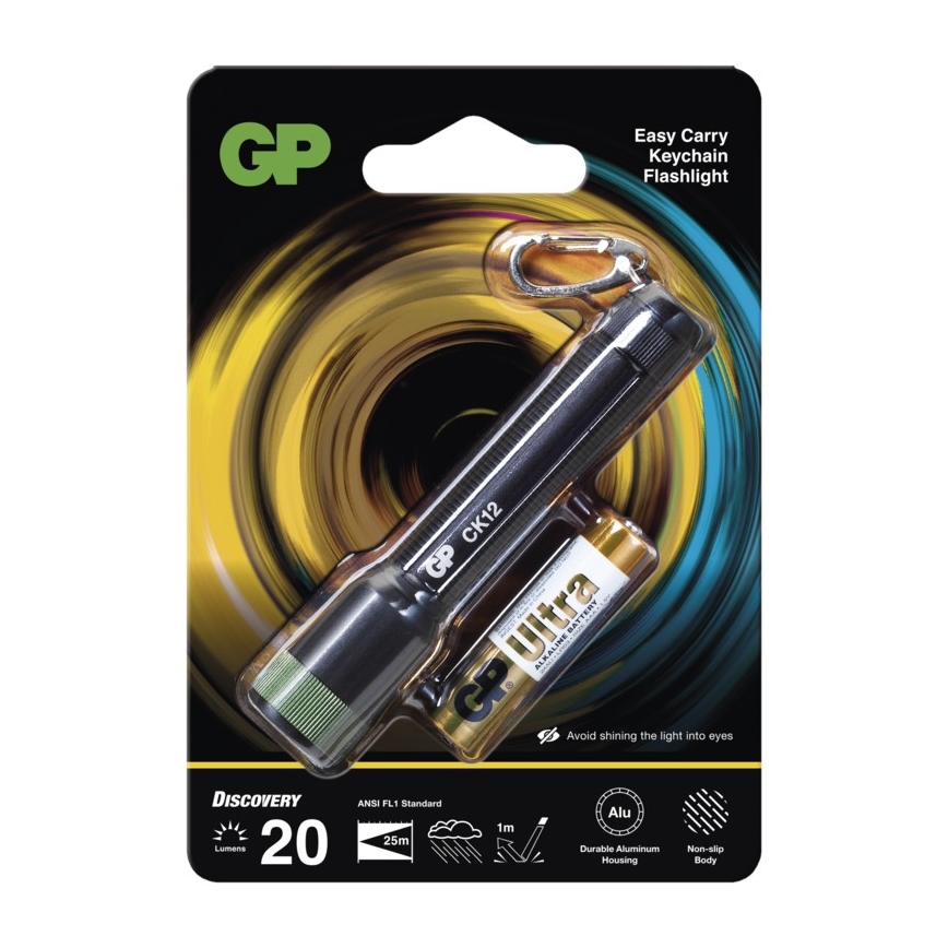 GP LED Flashlight DISCOVERY CK12 LED/1xAAA