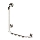 Grab bar 63x68 cm stainless steel/silver