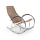 GRACEA Brown Rocking Chair