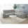 GRANADA Reversible Corner Sofa Bed with Storage — Gray