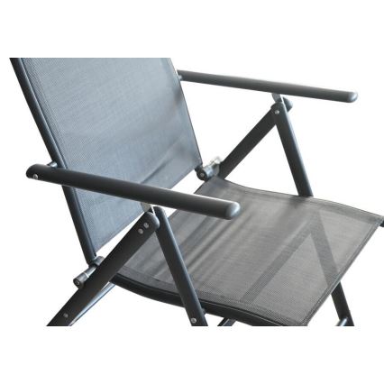Gray Folding Garden Chair