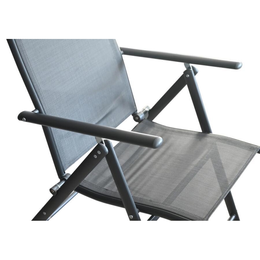Gray Folding Garden Chair
