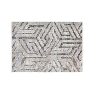 GRECE Rug 120x170 cm 2150 g/m2 beige/grey