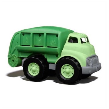 Green Toys - Recycling garbage truck green
