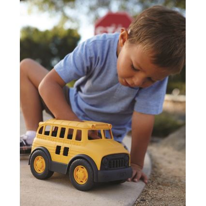 Green Toys - School bus yellow/black