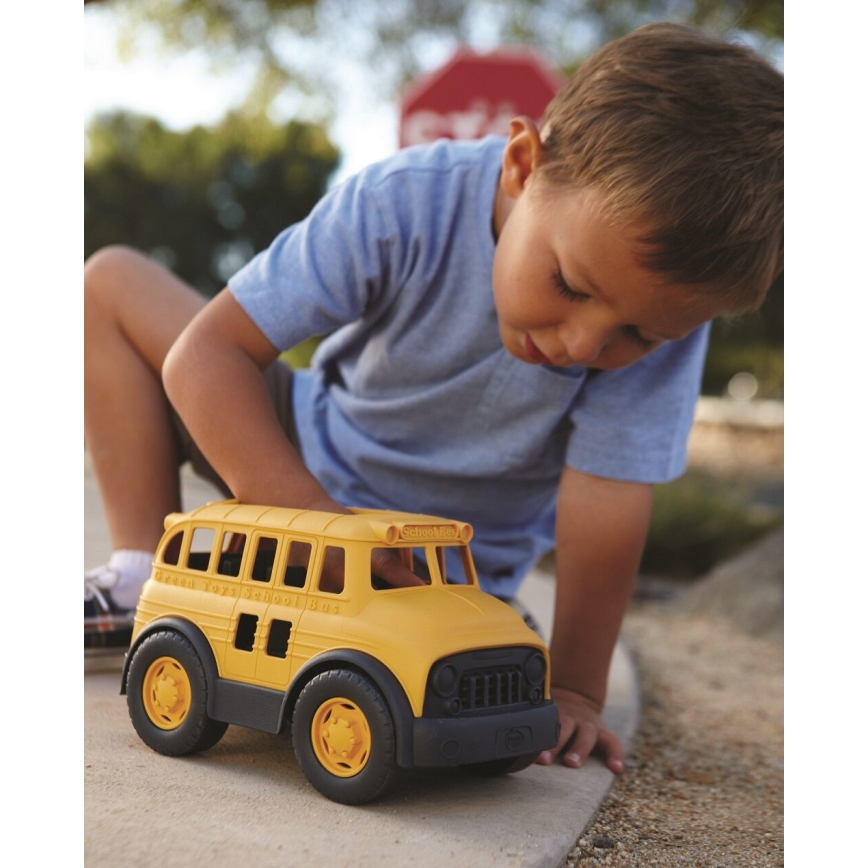 Green Toys - School bus yellow/black