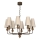 GRENADA chain-hung chandelier 8xE14/15W/230V, beige