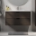 GRIBSKOV 100 cm Bathroom Vanity with Basin — Brown/Oak/White