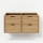 GRIBSKOV 120 cm Under‑Sink Bathroom Cabinet, Beige/Oak