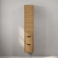 GRIBSKOV 175 cm Bathroom Cabinet, Beige/Oak