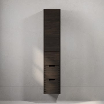 GRIBSKOV 175 cm Bathroom Cabinet – Brown/Oak