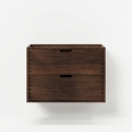 GRIBSKOV 80 cm Under-Sink Vanity Cabinet, Brown/Oak