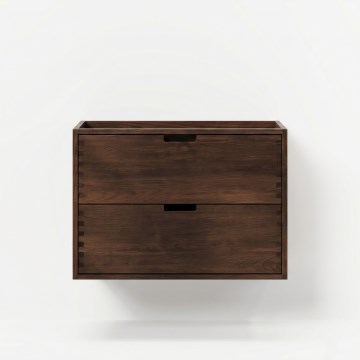 GRIBSKOV 80 cm Under-Sink Vanity Cabinet, Brown/Oak