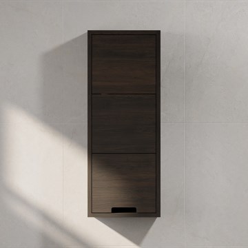 GRIBSKOV 90 cm Wall-Mounted Bathroom Cabinet, Brown/Oak