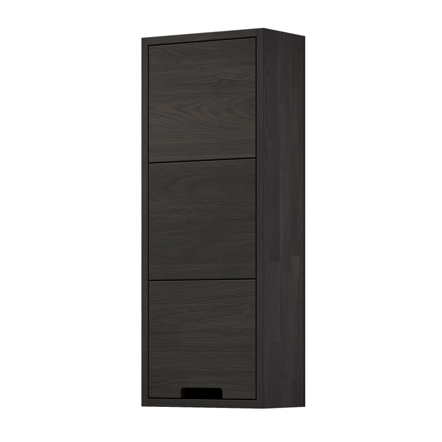 GRIBSKOV 90 cm Wall-Mounted Bathroom Cabinet, Brown/Oak