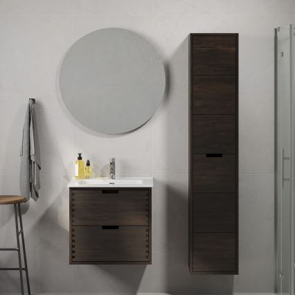 GRIBSKOV Bathroom Cabinet 175 cm Brown/Oak