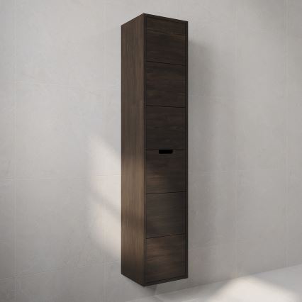 GRIBSKOV Bathroom Cabinet 175 cm Brown/Oak
