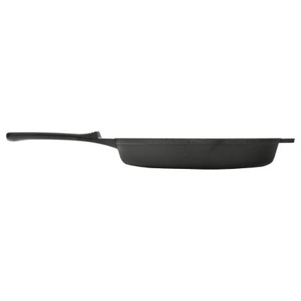 Grill pan with two compartments 25 cm