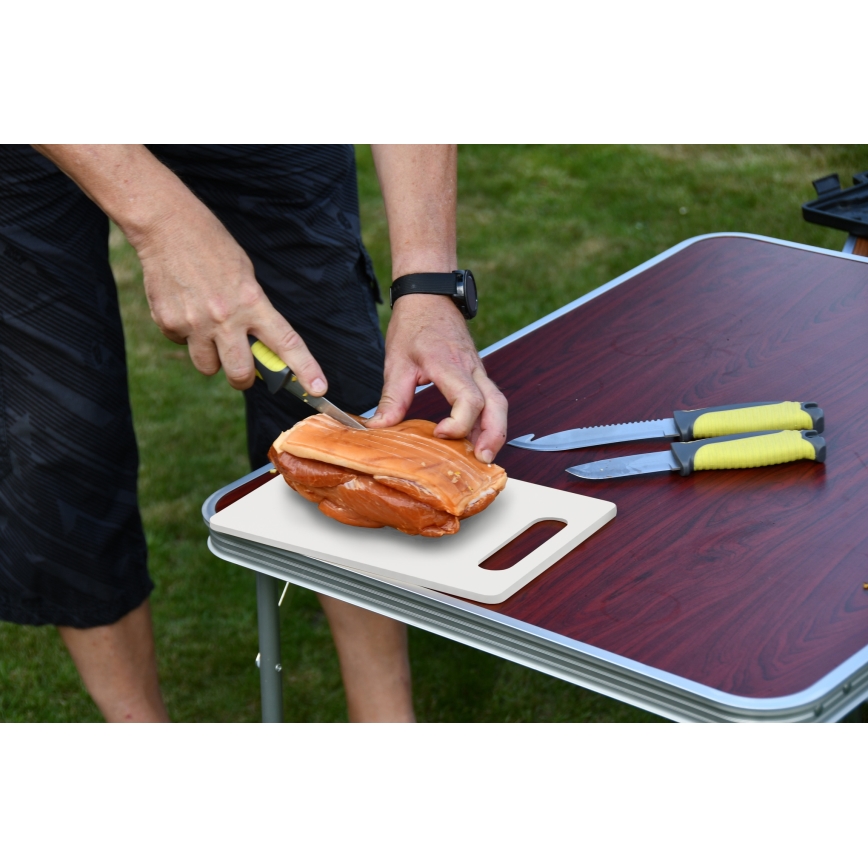 Grilling utensils made of stainless steel with a case 6 pcs