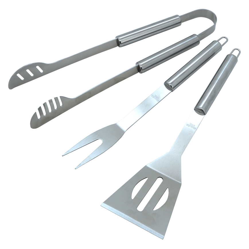 Grilling utensils stainless steel 3 pcs