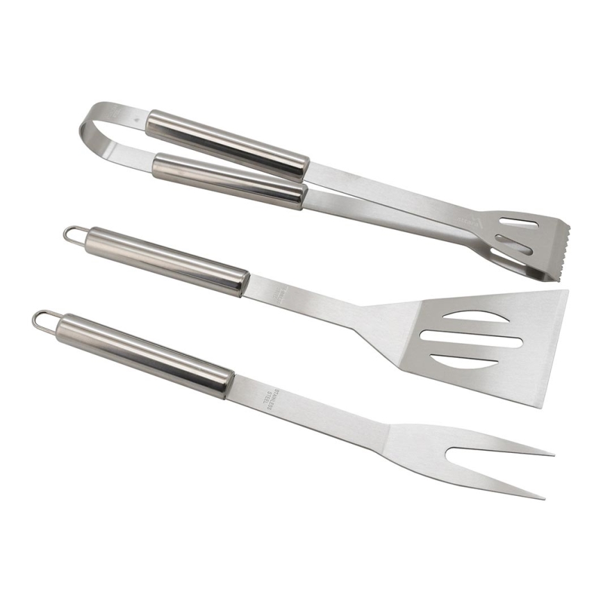 Grilling utensils stainless steel 3 pcs