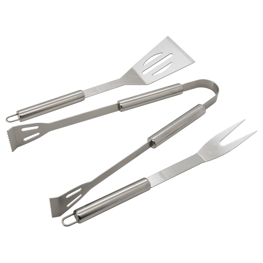 Grilling utensils stainless steel 3 pcs