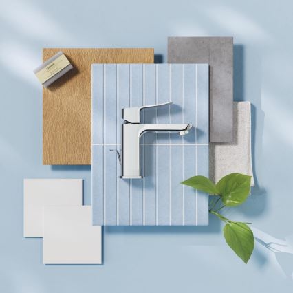 GROHE 1018320000 - DICE M Washbasin Faucet, Polished Chrome