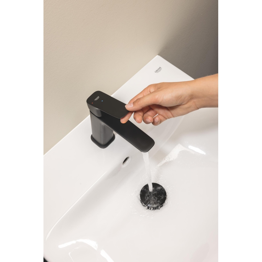 GROHE 1018362430 - DICE M Basin Mixer, Black
