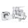 GROHE 1018720000 - DICE Bath Mixer, Polished Chrome