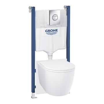 GROHE 103843SH00 - SOLIDO COMPACT 5-in-1 set, 1.13 m, ceramic/white