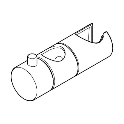 GROHE 12140000 - EUPHORIA Slider, Polished Chrome