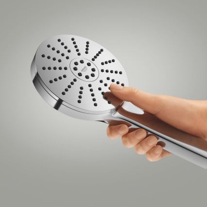 GROHE 1348630000 - VITALIO JOY+ 120 mm Hand Shower, Polished Chrome