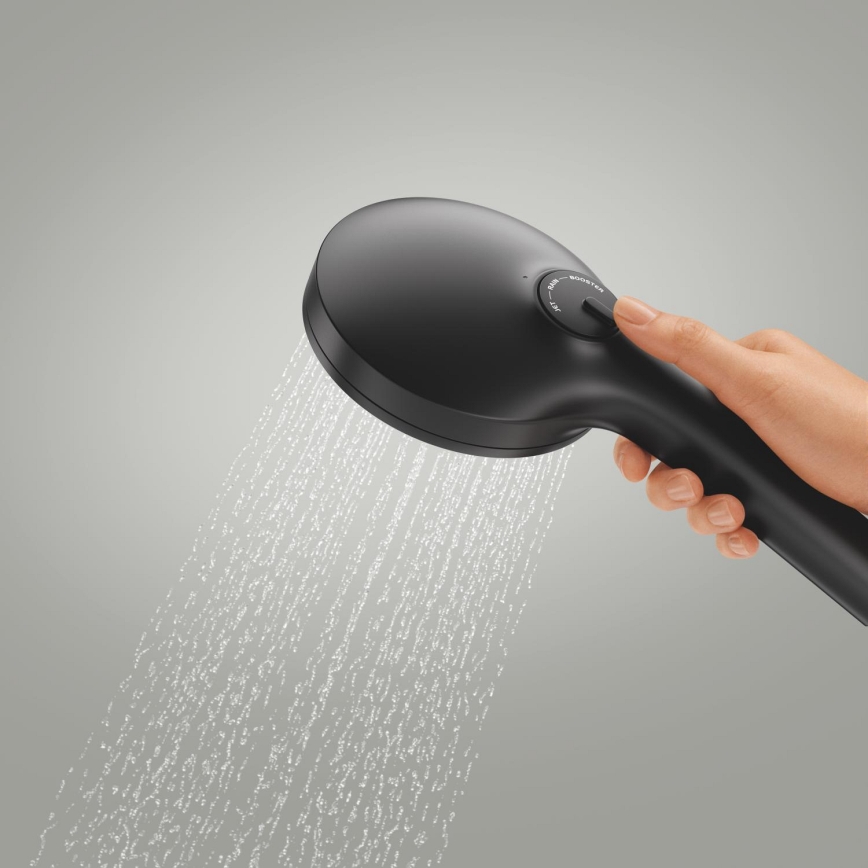 GROHE 1348632430 - VITALIO JOY+ 120 mm Hand Shower, Black