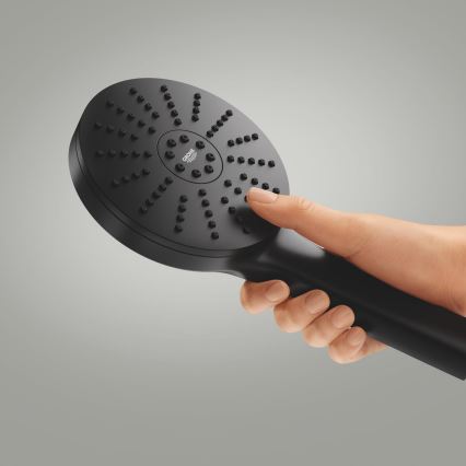 GROHE 1348632430 - VITALIO JOY+ 120 mm Hand Shower, Black
