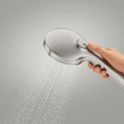 GROHE 134863DC00 - VITALIO JOY+ 120 mm Hand Shower, Matt Chrome