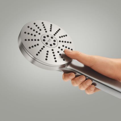 GROHE 134863DC00 - VITALIO JOY+ 120 mm Hand Shower, Matt Chrome
