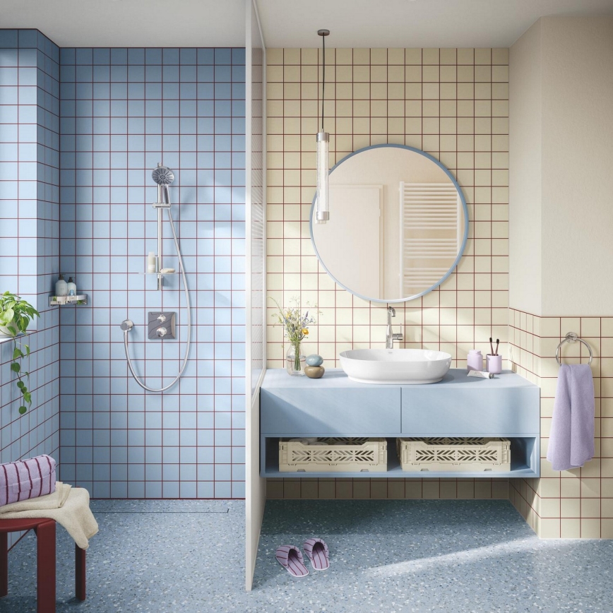 GROHE 1348640000 - VITALIO JOY+ 120 mm Hand Shower, Polished Chrome