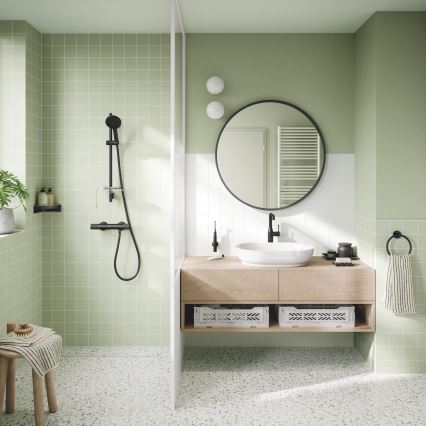 GROHE 1348642430 - VITALIO JOY+ 120 mm Hand Shower, Black
