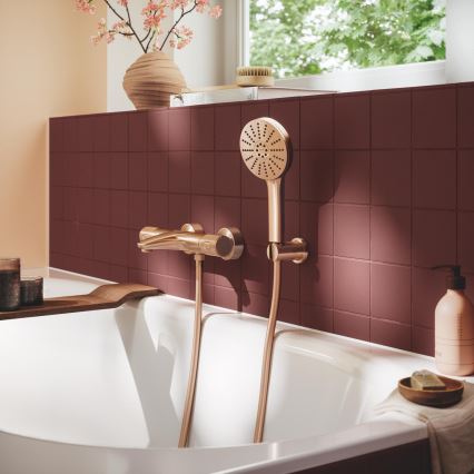 GROHE 134864DL00 - VITALIO JOY+ 120 mm Hand Shower, Copper