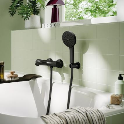 GROHE 1348652430 - VITALIO JOY+ 120 mm Shower Set, Black