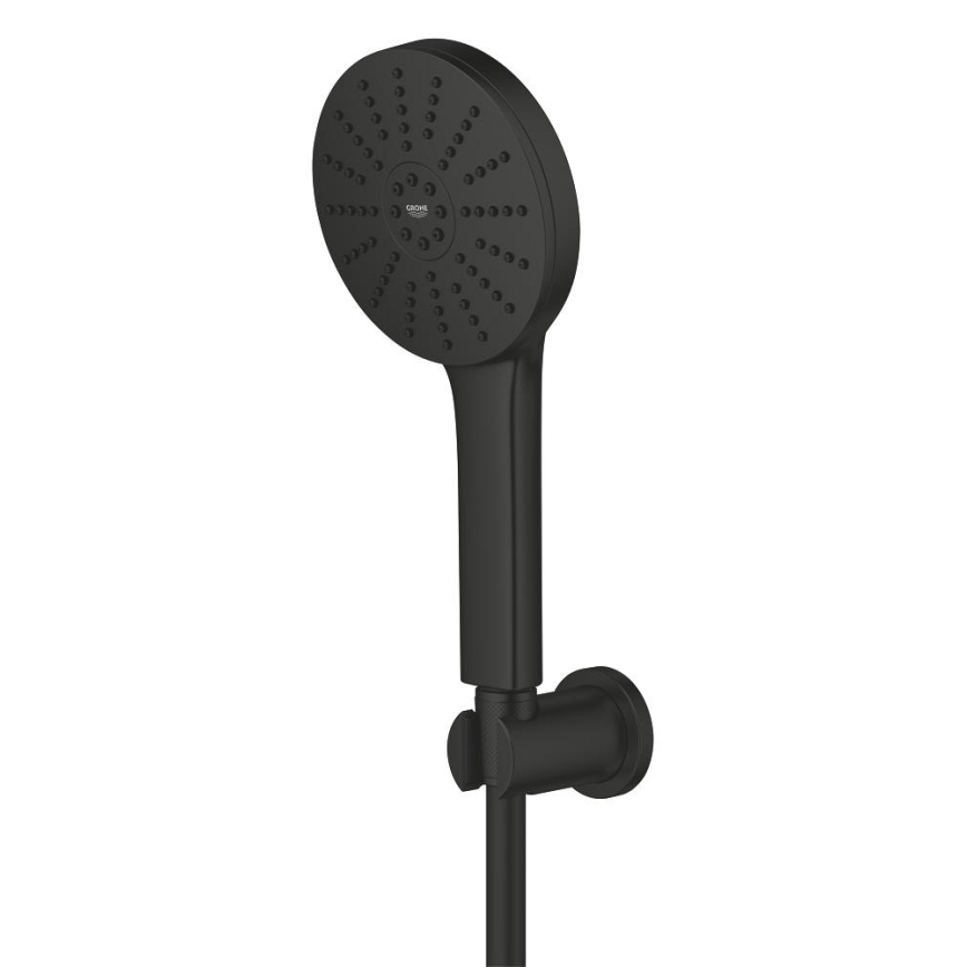 GROHE 1348652430 - VITALIO JOY+ 120 mm Shower Set, Black